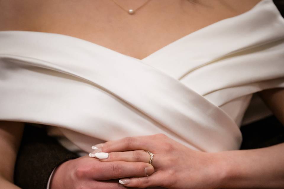 Rebecca and Jason's rings
