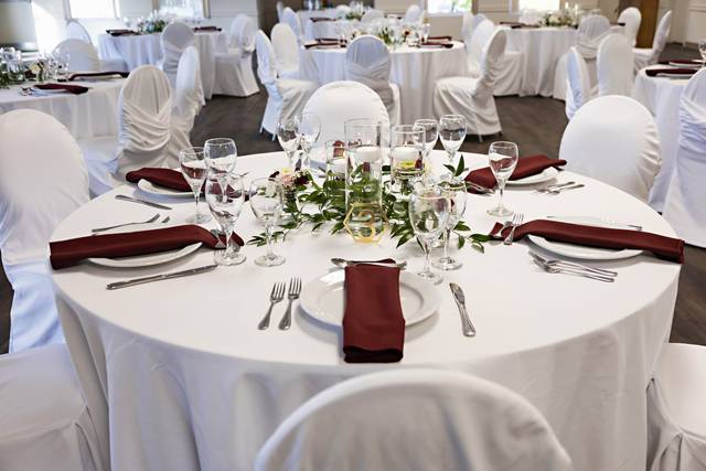 Table set up example