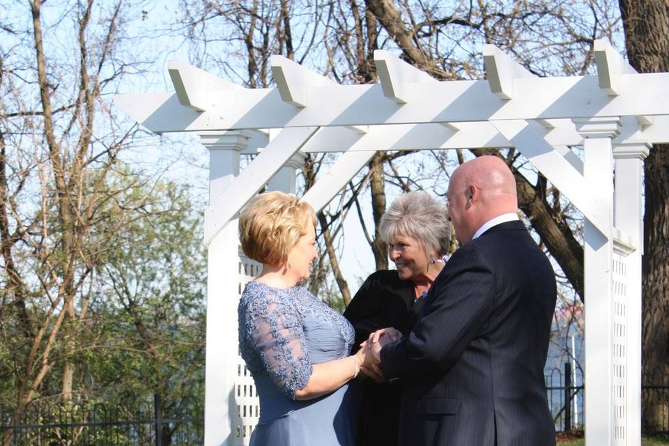 Outdoor ceremony