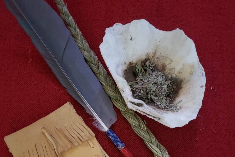 Smudging ceremony