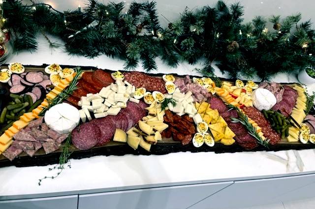 Charcuterie and cheese display