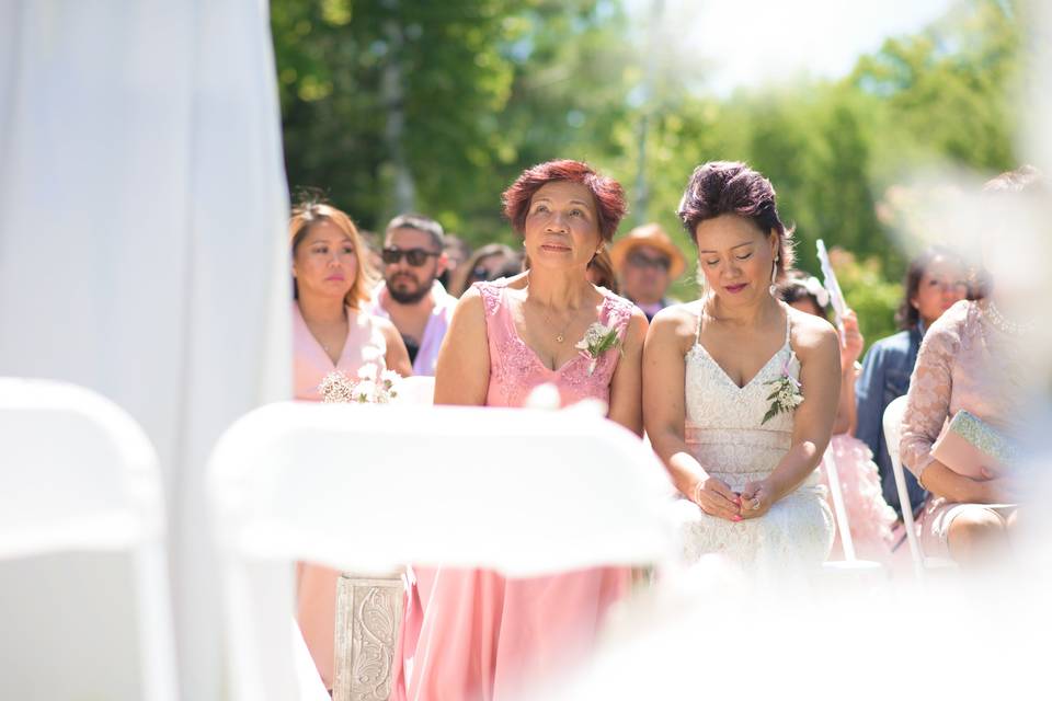 Mothers of Bride and Groom.