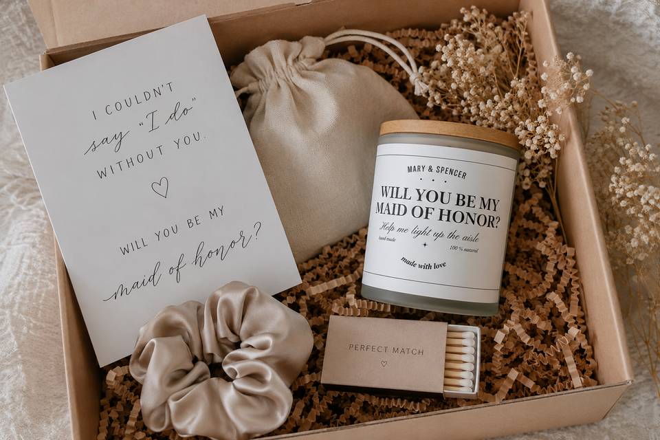 8oz Customized Candle