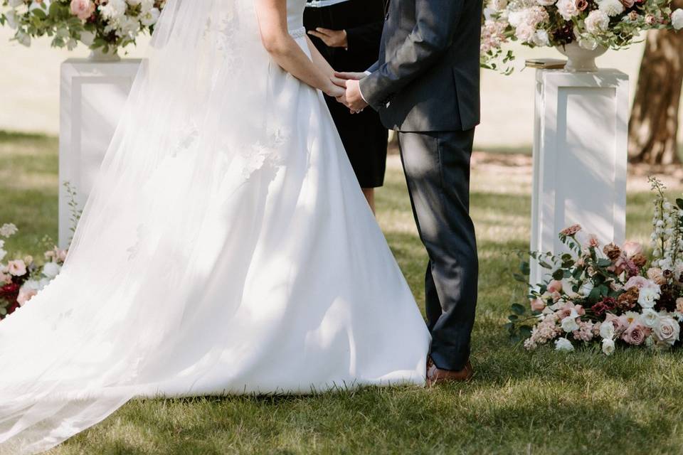 Wedding at Crescent Hill Acres