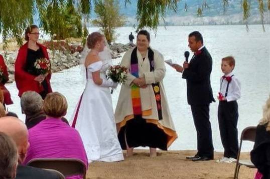 Beach wedding