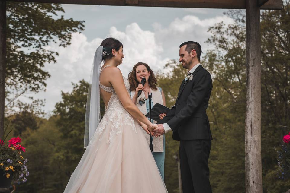 Elegant Backyard Wedding