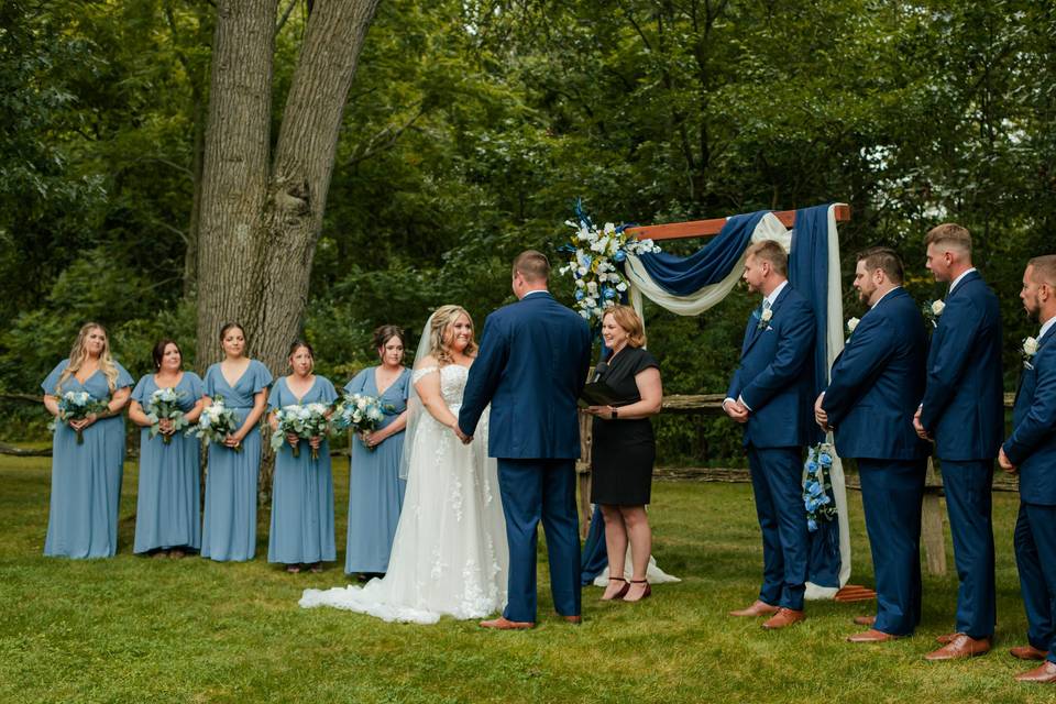 Short and sweet ceremony