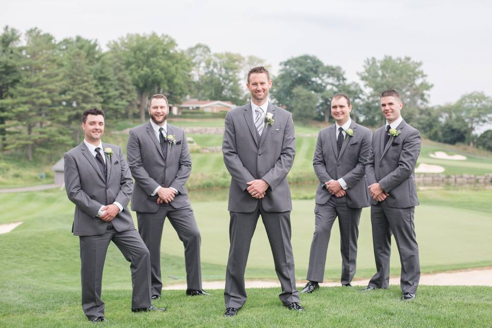 Groomsmen_Burlington Golf and