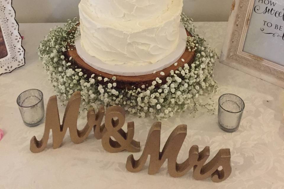 Rustic buttercream