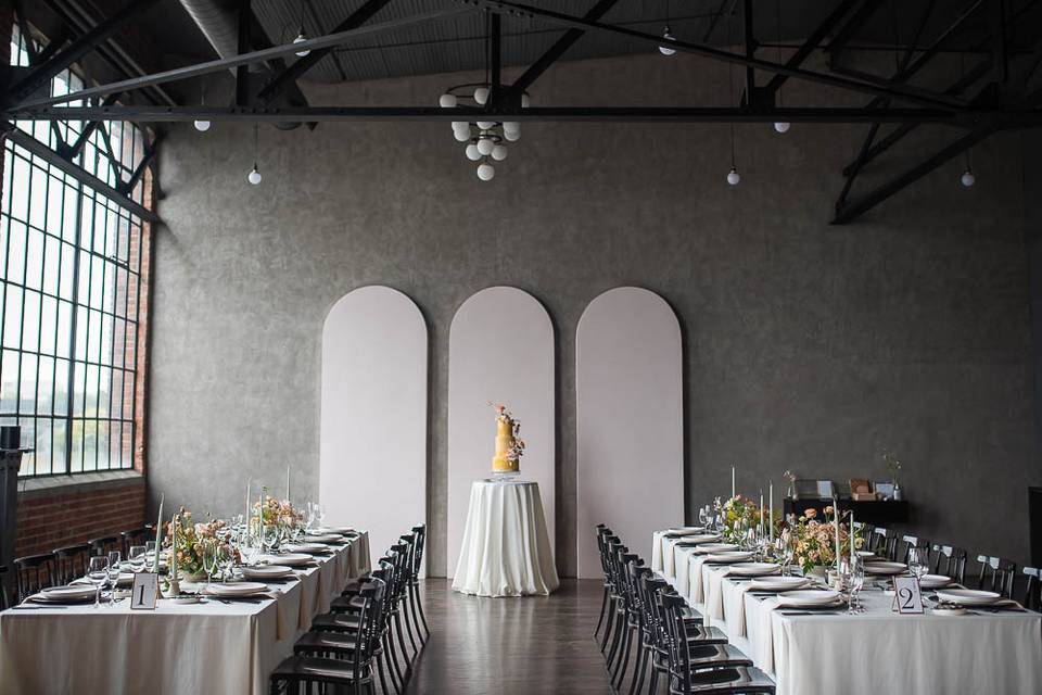 Romantic Industrial Wedding