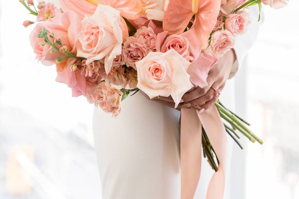 Pink Modern Wedding