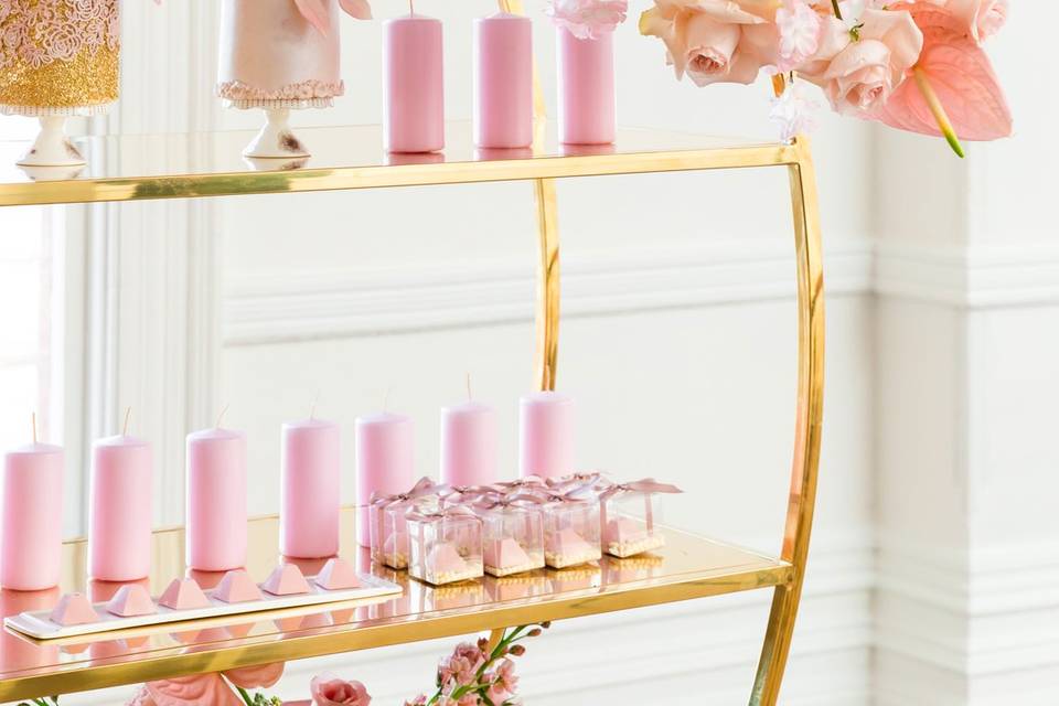 Pink Modern Wedding