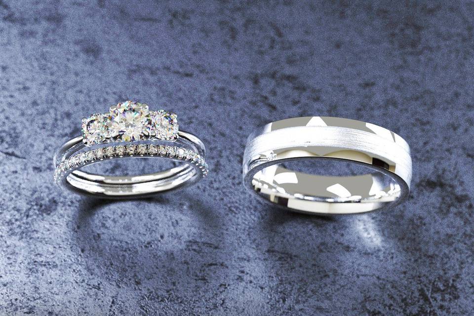 Custom Wedding Bands