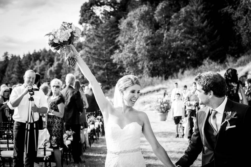 Ceremony on our grounds.