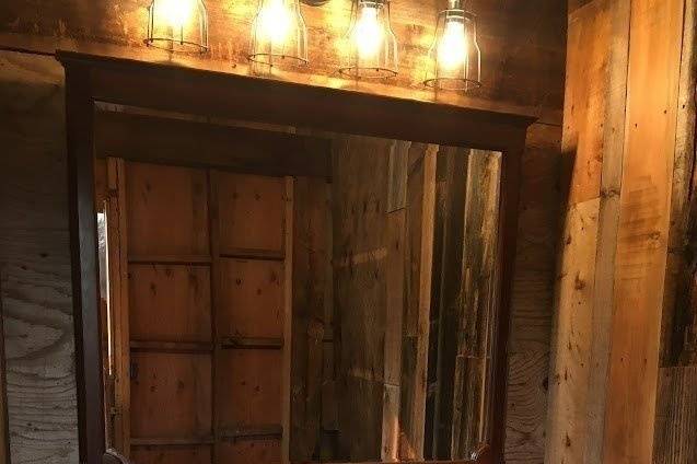 Bathroom in barn