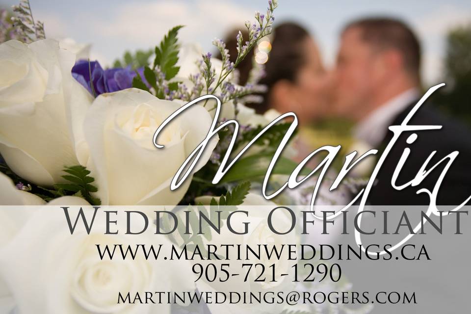 The Logo for Martin Weddings