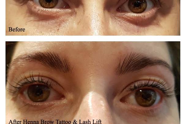 Henna Brow tinting & Lash Lift