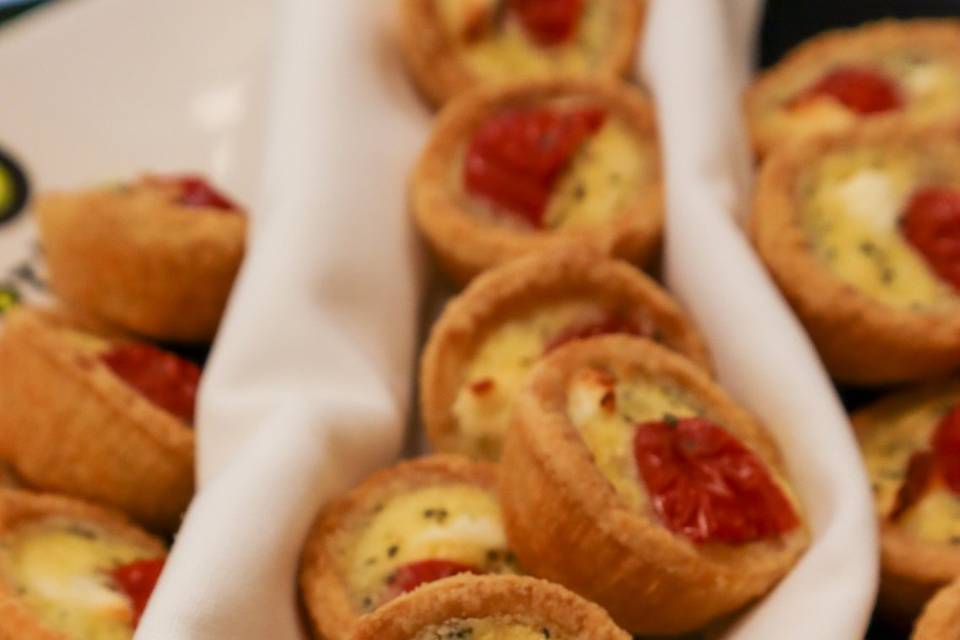 Mini quiche tarts