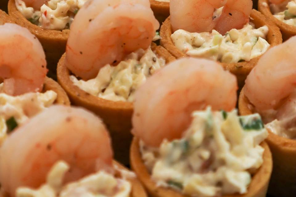 Custom shrimp tarts