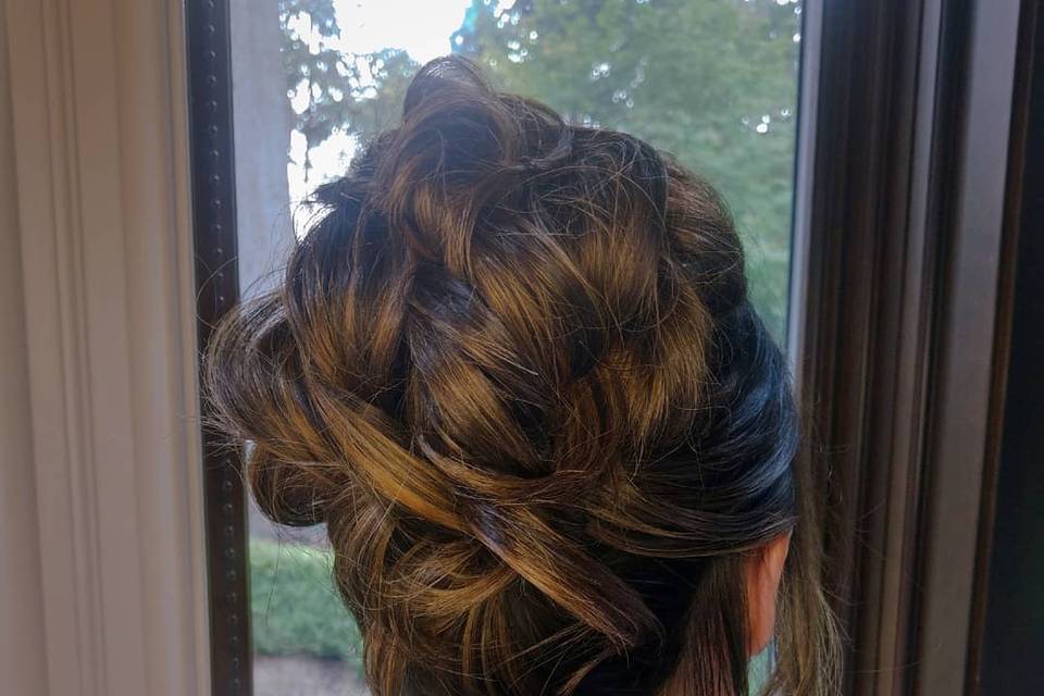 High updo