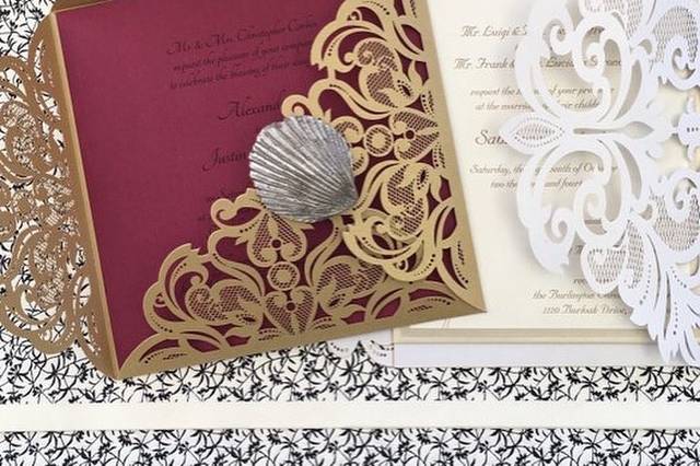 Lasercut invitations