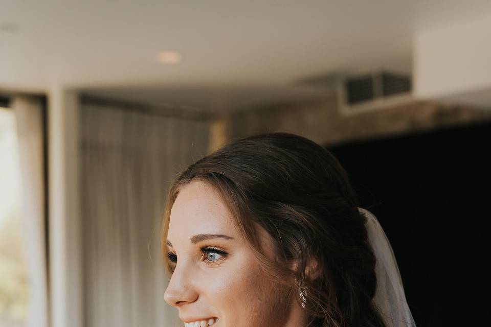 Bride makeup