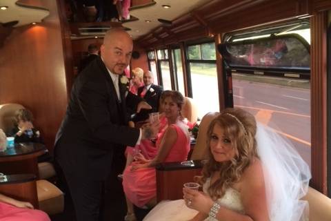 Vaughan weddings limo coach bu