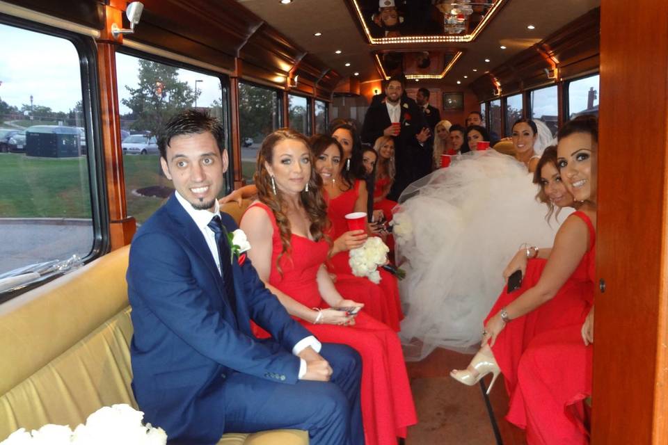 Vaughan, Ontario wedding limousine service