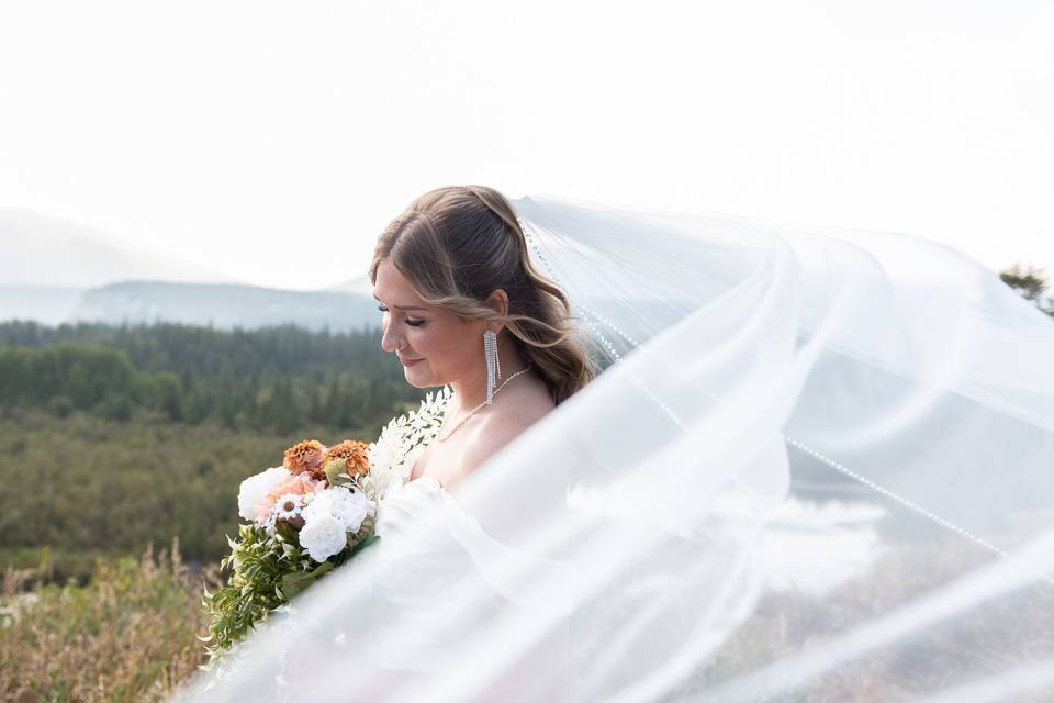 She carried the moment