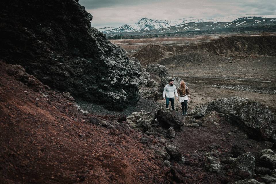 Iceland Post Wedding Photos