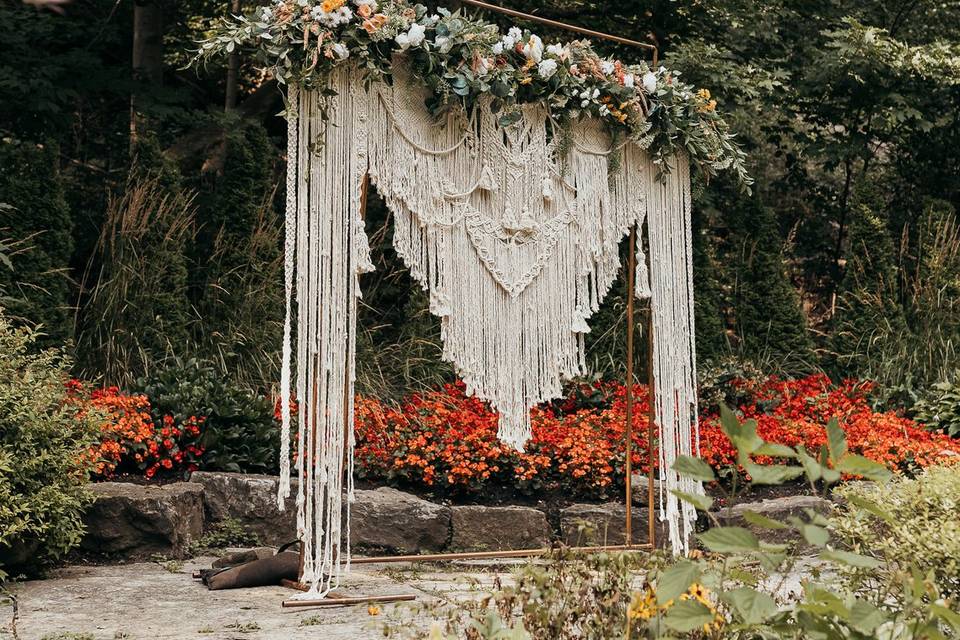 Macrame Backdrop