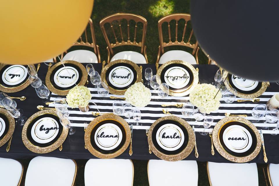 Personalized table settings