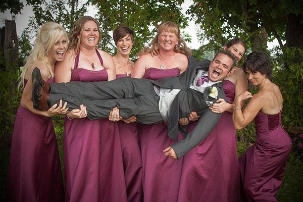 Uxbridge, Ontario wedding party