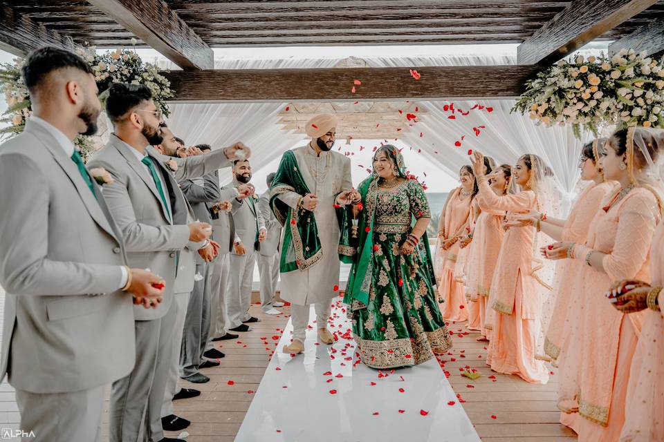 Rooftop Wedding