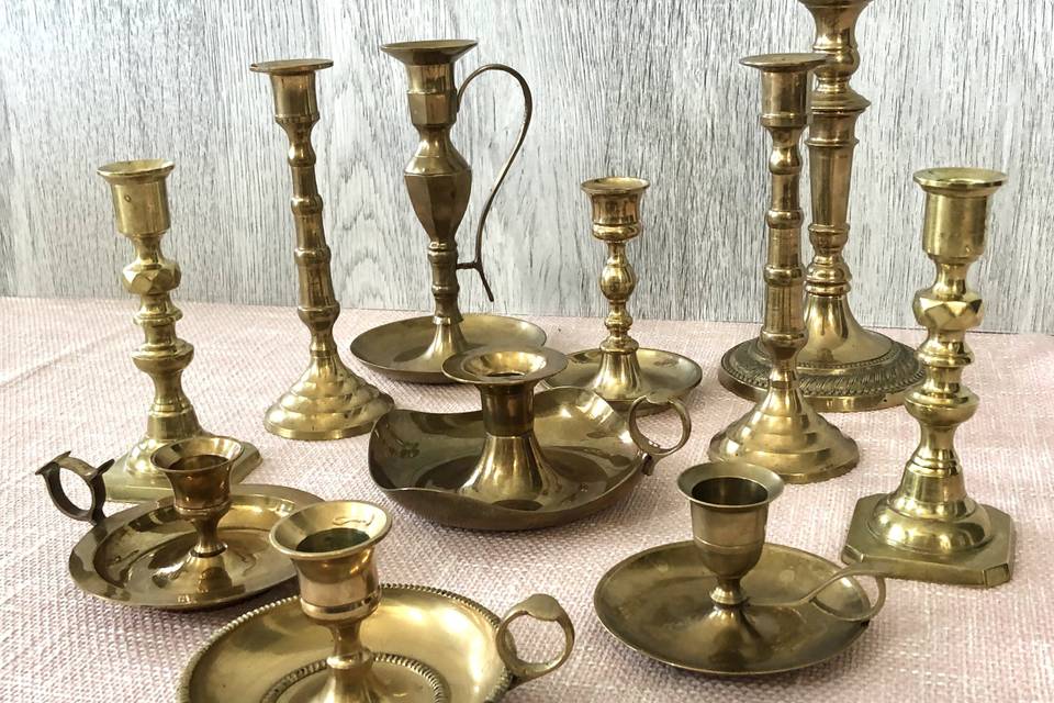 Brass Candle Holders