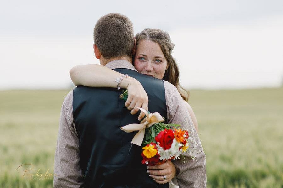 Bride and groom