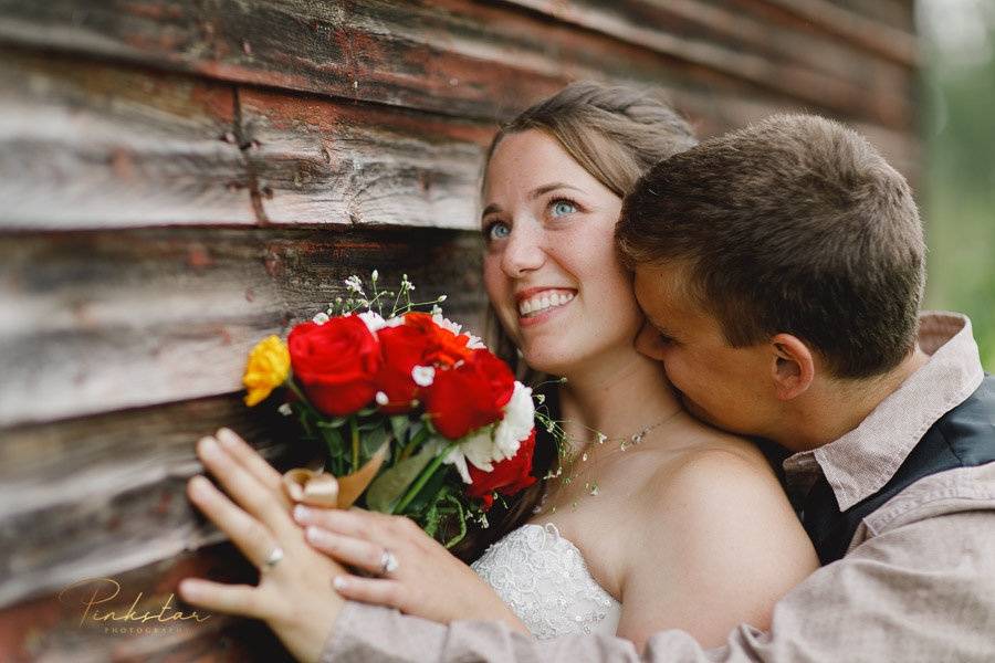 Bride and groom