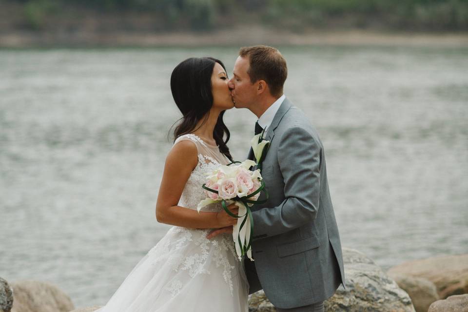 Bride and groom