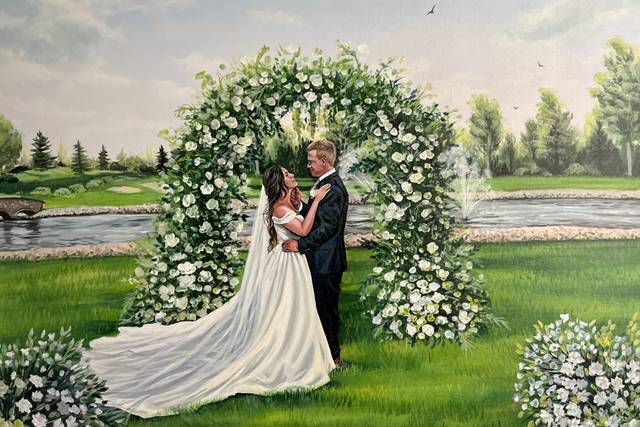 Cool Art Chick - Live Wedding and Event Painter