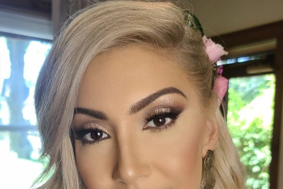 Bride makeup