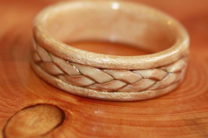 Touch Wood Rings