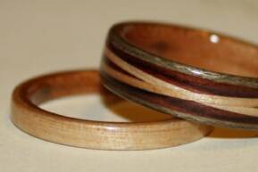 Touch Wood Rings