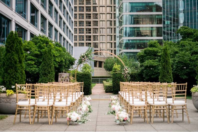 Outdoor ceremony