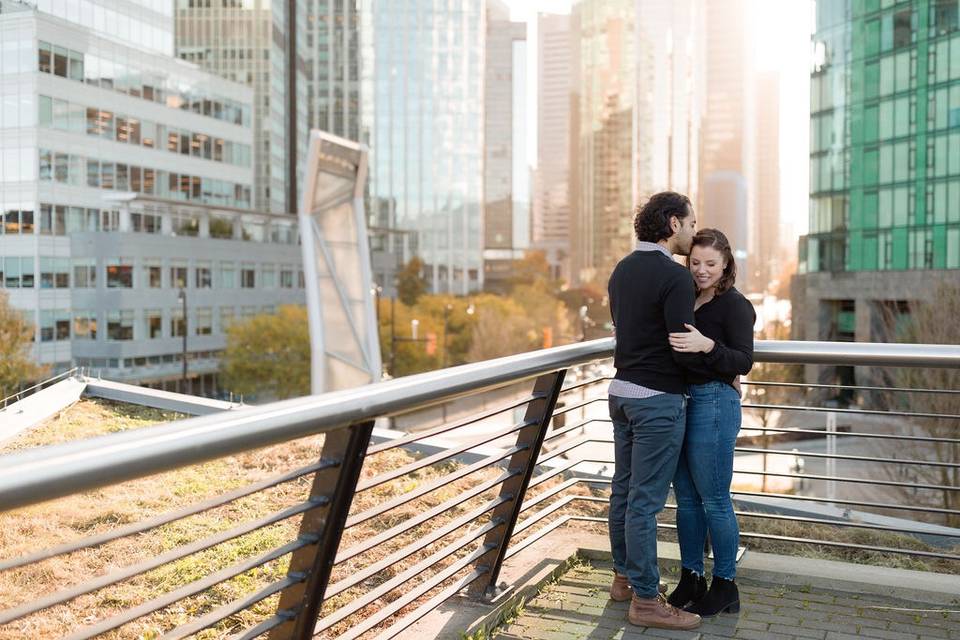 Rooftop moment