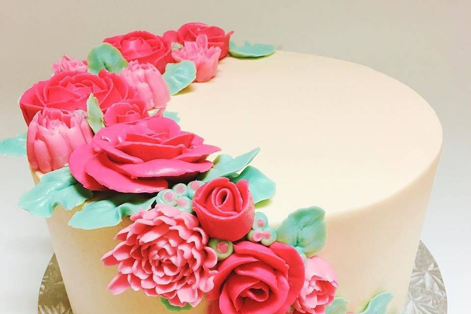 Buttercream flowers