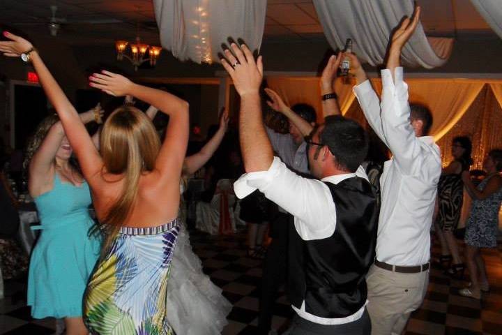 Garter Toss Club Letinas Wedding Chatham Ontario.jpg