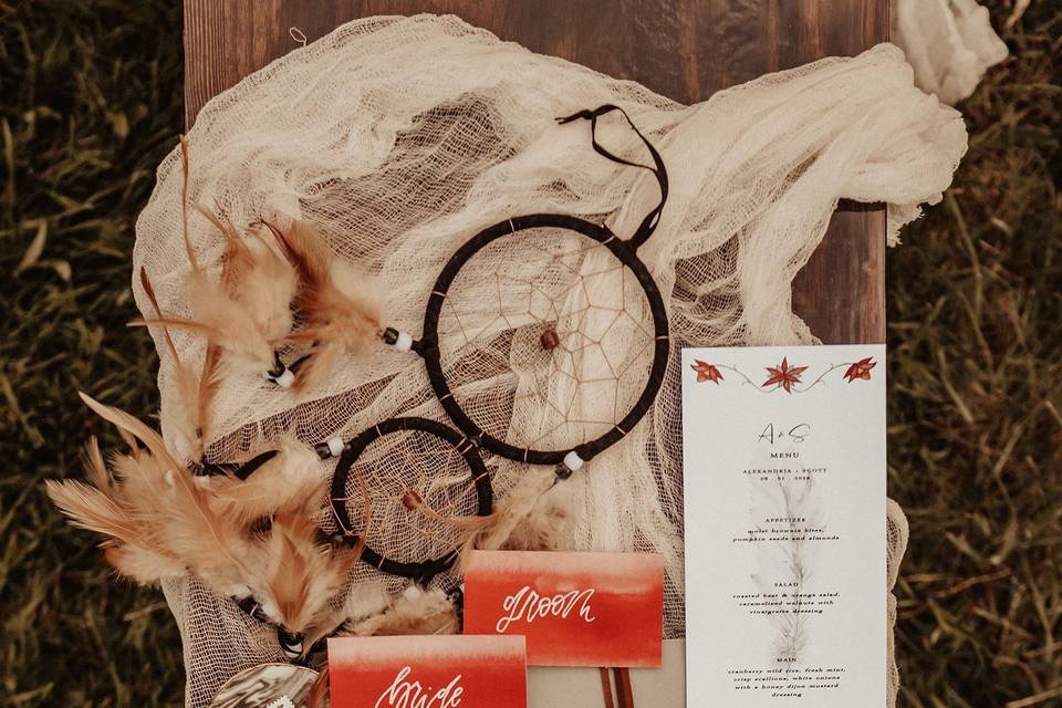 Boho Invitation Suite