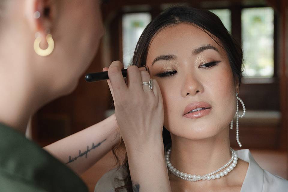 Bridal makeup