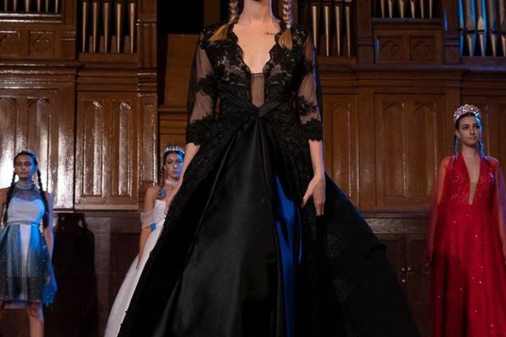 Midnight Queen Black Ball Gown