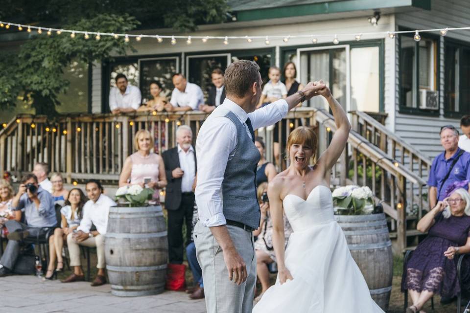 First dance performance